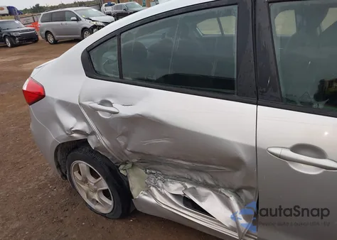 2016 Kia Forte Lx из США, поврежденный, VIN KNAFX4A63G5506268